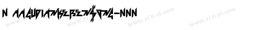 体 AaGuDianKeBenSong字体转换